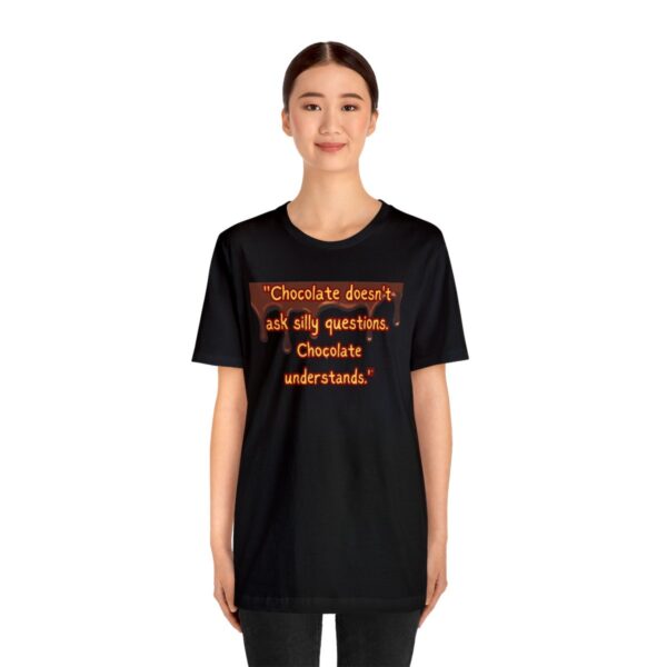 Silly Questions - Unisex Jersey Short Sleeve Tee - Image 25