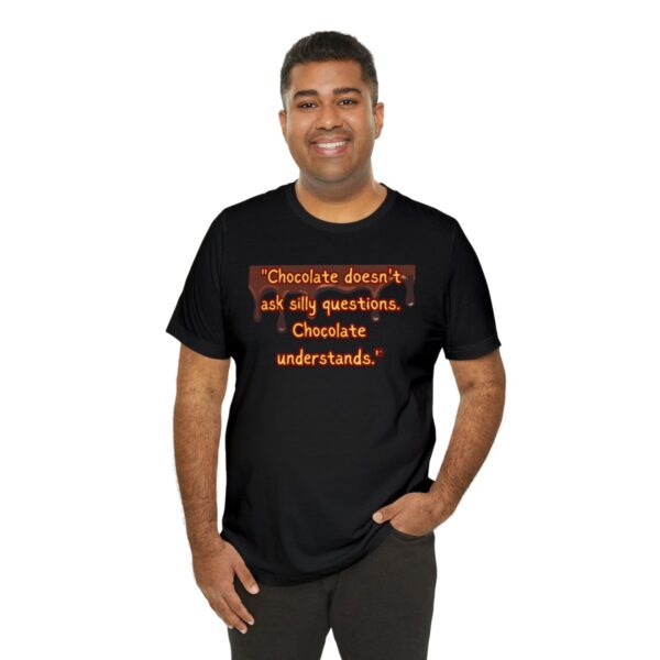 Silly Questions - Unisex Jersey Short Sleeve Tee - Image 32