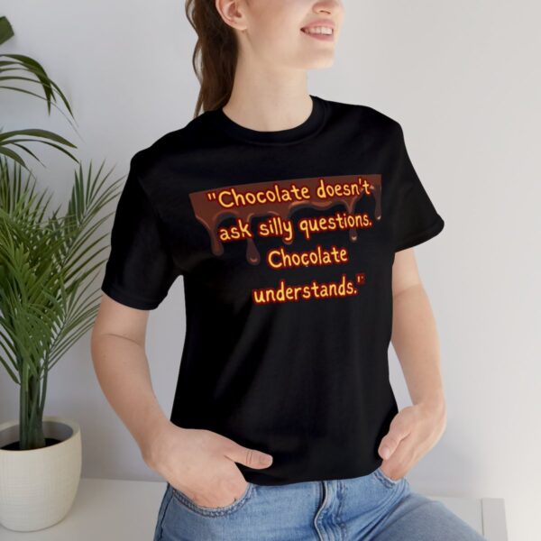 Silly Questions - Unisex Jersey Short Sleeve Tee - Image 33