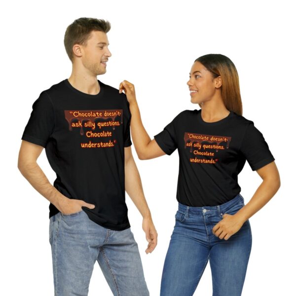 Silly Questions - Unisex Jersey Short Sleeve Tee - Image 34