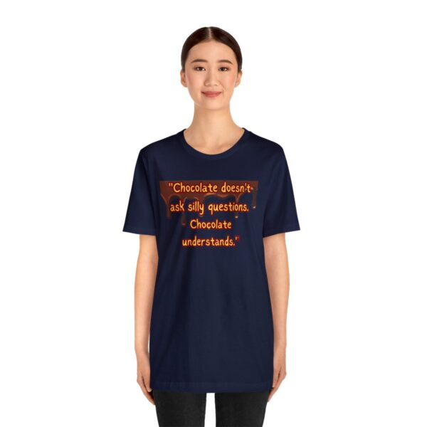 Silly Questions - Unisex Jersey Short Sleeve Tee - Image 37