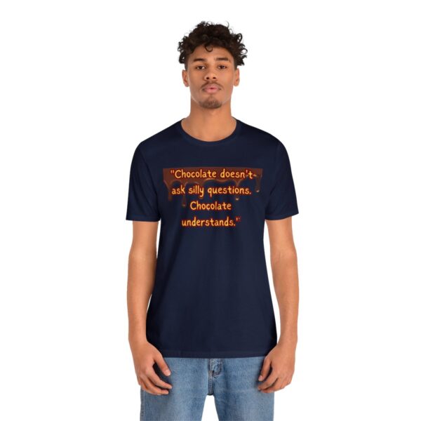 Silly Questions - Unisex Jersey Short Sleeve Tee - Image 40