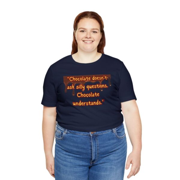 Silly Questions - Unisex Jersey Short Sleeve Tee - Image 43