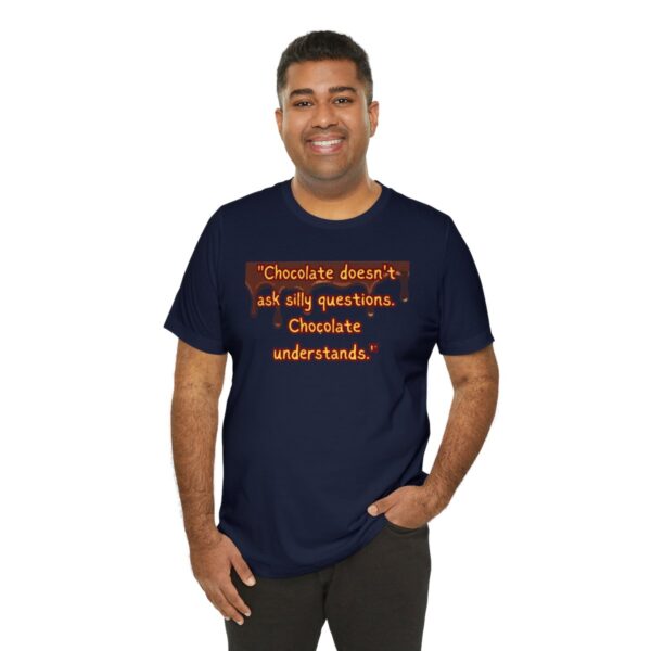 Silly Questions - Unisex Jersey Short Sleeve Tee - Image 44