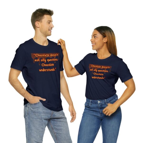 Silly Questions - Unisex Jersey Short Sleeve Tee - Image 46