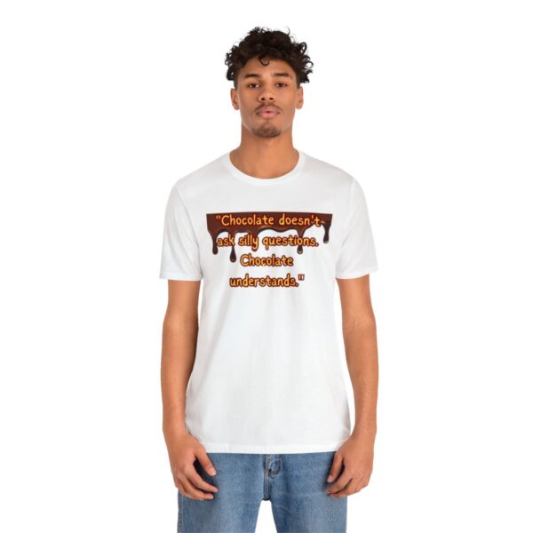 Silly Questions - Unisex Jersey Short Sleeve Tee - Image 16