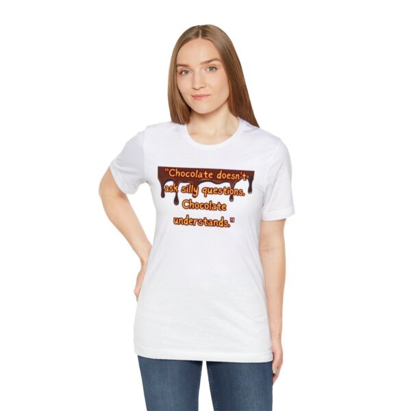 Silly Questions - Unisex Jersey Short Sleeve Tee - Image 17