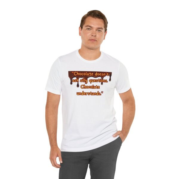 Silly Questions - Unisex Jersey Short Sleeve Tee - Image 18