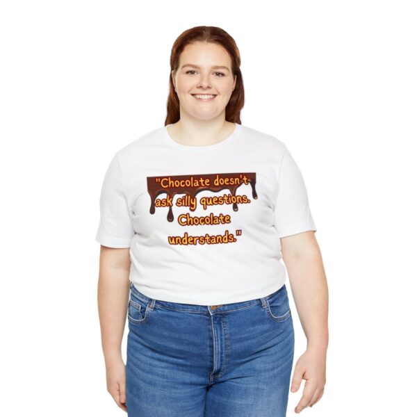 Silly Questions - Unisex Jersey Short Sleeve Tee - Image 19