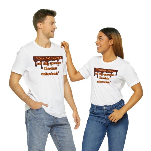Silly Questions - Unisex Jersey Short Sleeve Tee - Image 22