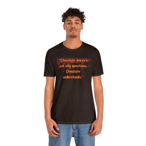 Silly Questions - Unisex Jersey Short Sleeve Tee - Image 4