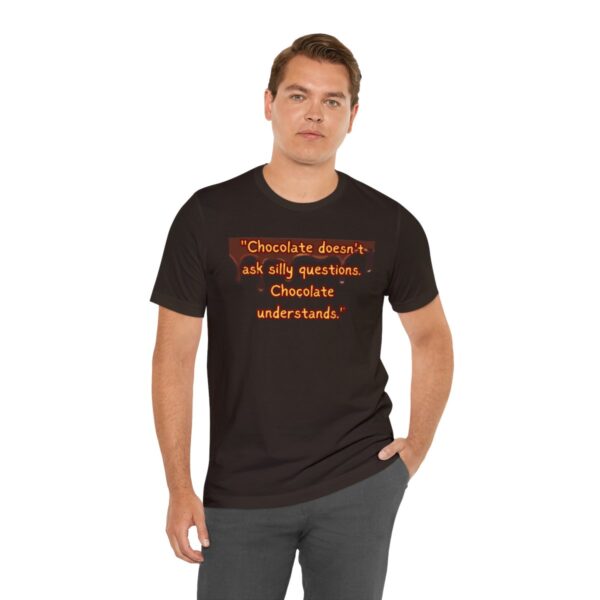 Silly Questions - Unisex Jersey Short Sleeve Tee - Image 6