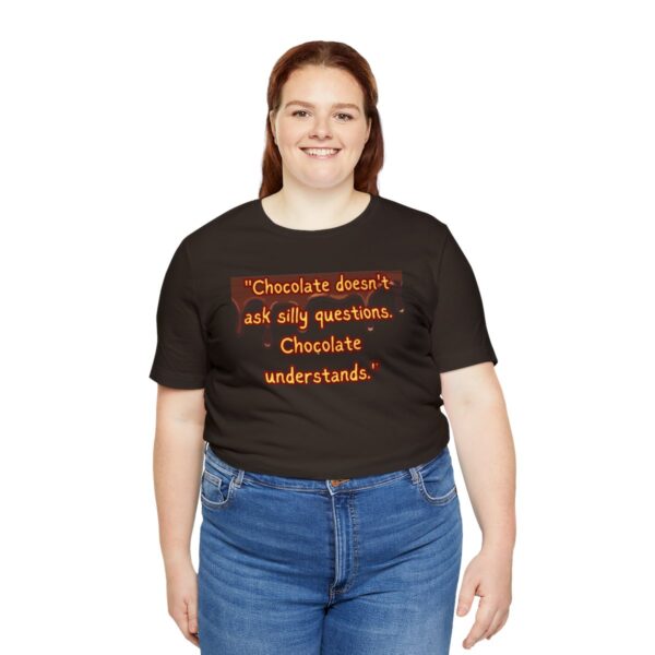 Silly Questions - Unisex Jersey Short Sleeve Tee - Image 7