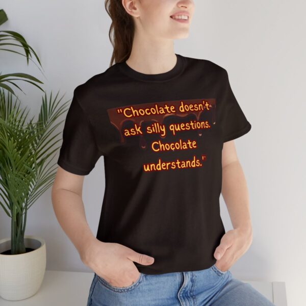Silly Questions - Unisex Jersey Short Sleeve Tee - Image 9