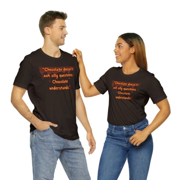 Silly Questions - Unisex Jersey Short Sleeve Tee - Image 10